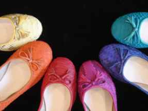 Chaussure suredelle ballerine pliable 2025